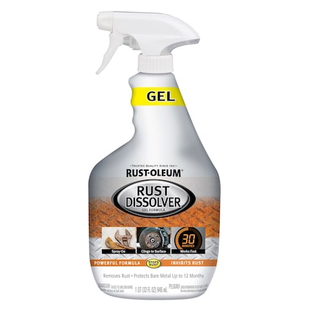 Rust-Oleum Rust Dissolver Gel, 32 Oz. Spray 300112